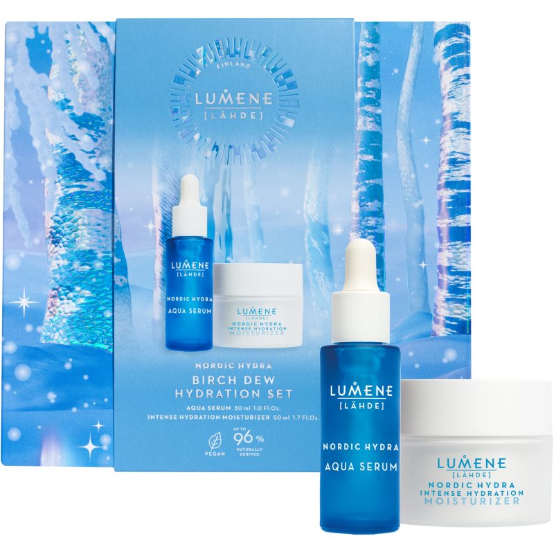 Lumene Nordic Hydra Gift Set For Intensive Hydration Birch Dew Hydration