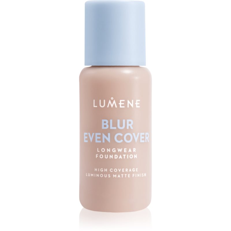 Lumene Blur Even Cover mattapinnan antava nestemäinen meikkivoide 16h sävy 2 30 ml