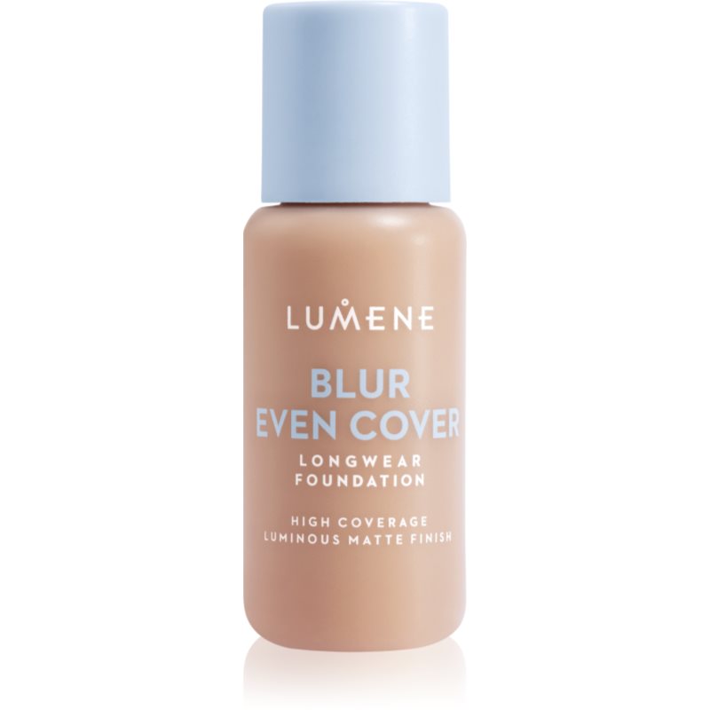 Lumene Blur Even Cover mattapinnan antava nestemäinen meikkivoide 16h sävy 3 30 ml