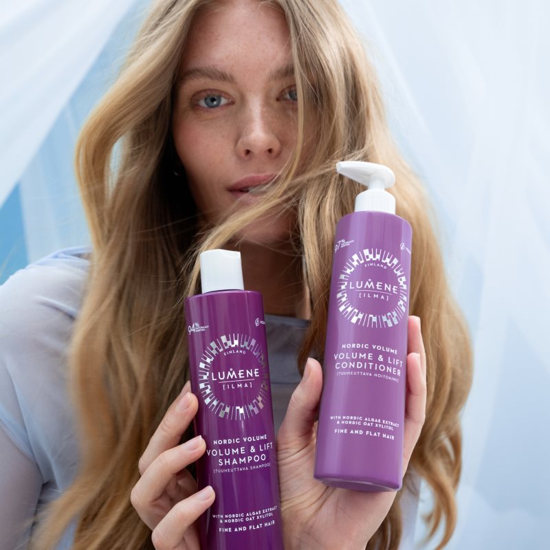 Lumene Nordic Volume [ILMA] Volumizing & Lifting objemový kondicionér pro jemné a zplihlé vlasy 290 ml (obrázek 3)