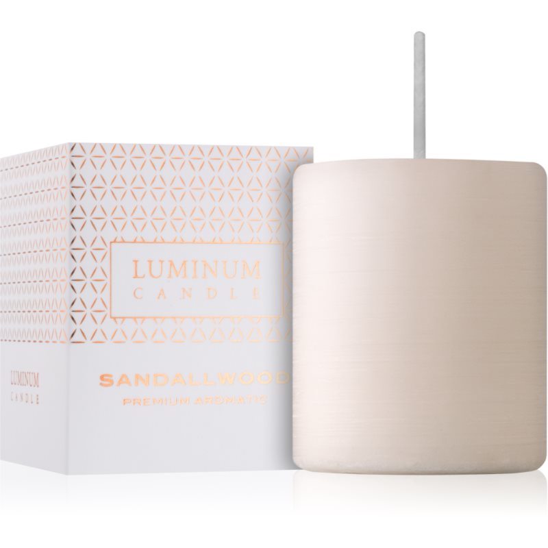 

Luminum Candle Premium Aromatic Sandalwood aроматична свічка середня (⌀ 50 - 60 mm, 15 h)