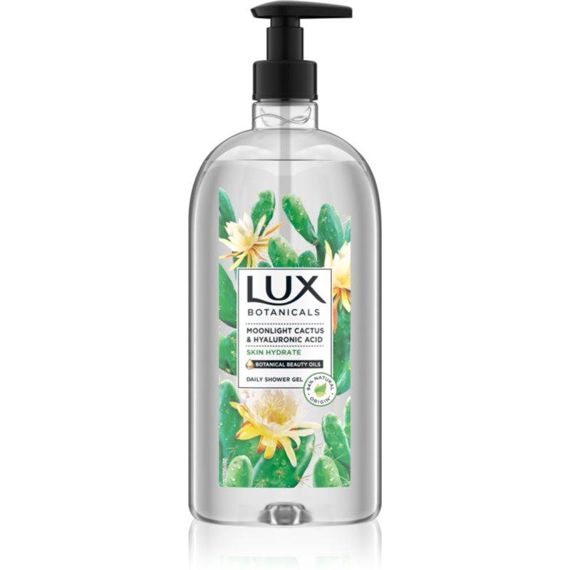 Lux Maxi Moonlight Cactus & Hyaluronic Acid Shower Gel With Pump 750 Ml
