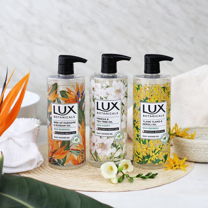 Lux Maxi Ylang Ylang & Aloe Vera гель для душу з дозатором 750 мл