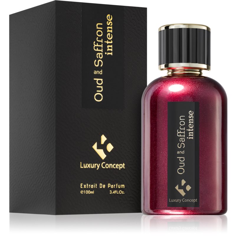 Luxury Concept Oud And Saffron Intense Eau De Parfum For Men 100 Ml
