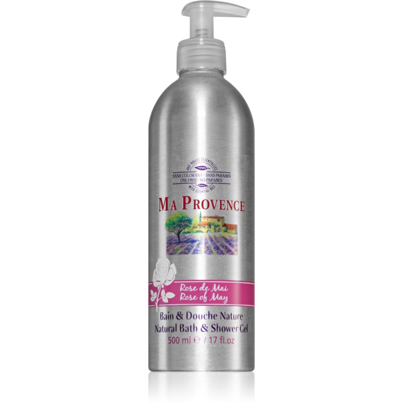Ma Provence Rose Of May 2-in-1 Bath Foam And Shower Gel With The Scent Of Roses 500 Ml