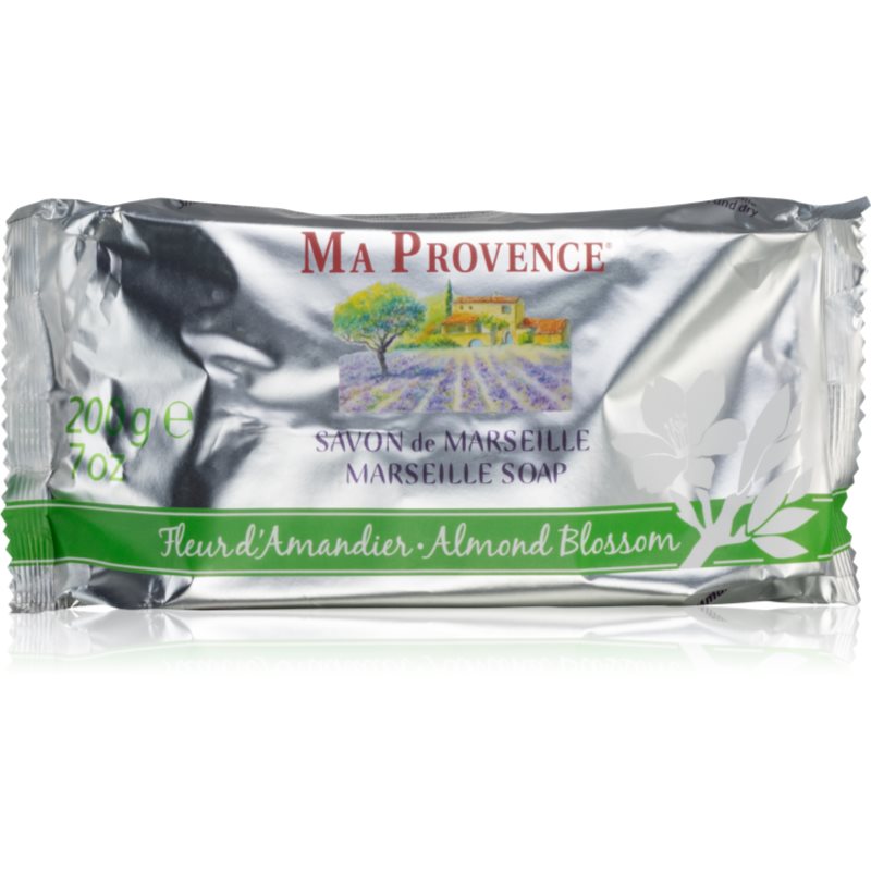 Ma Provence Almond Blossom prírodné tuhé mydlo s upokojujúcim účinkom 200 g