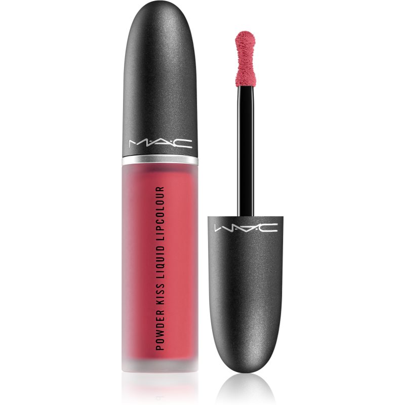 MAC Cosmetics Powder Kiss Liquid Lipcolour mattító folyékony rúzs árnyalat A Little Tamed 5 ml