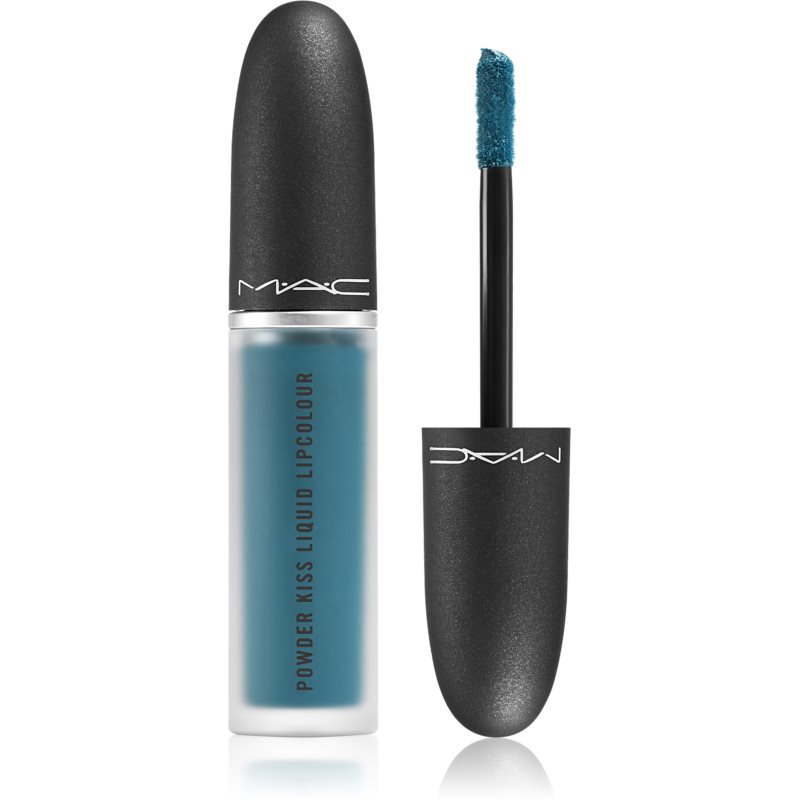 MAC Cosmetics Powder Kiss Liquid Lipcolour Matter Flüssig-Lippenstift Farbton Good Jeans 5 ml