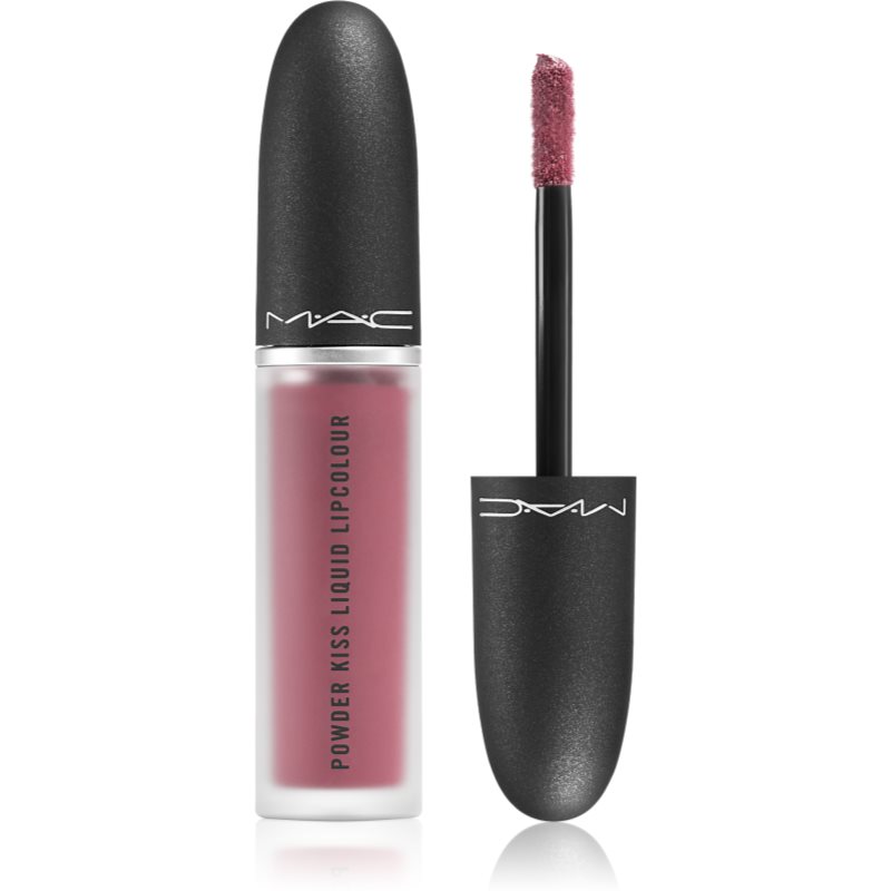 MAC Cosmetics Powder Kiss Liquid Lipcolour liquid matt lipstick shade Ferosh! 5 ml
