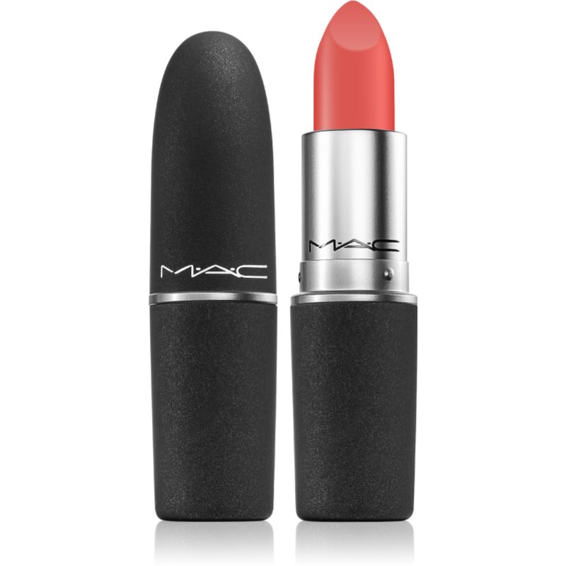 MAC Cosmetics Powder Kiss Lipstick matný rúž odtieň Sheer Outrage 3 g