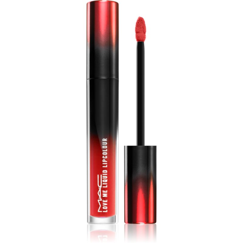 MAC Cosmetics Love Me Liquid Lipcolour krémový rúž so saténovým finišom odtieň Adore me 3,1 ml