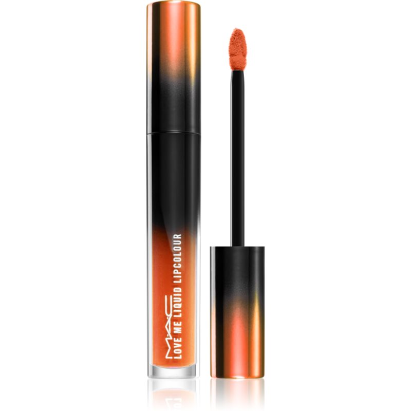 MAC Cosmetics Love Me Liquid Lipcolour Creamy Lipstick With Satin Finish Shade My Lips Are Insured 3,1 Ml