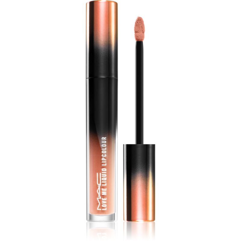 

MAC Cosmetics Love Me Liquid Lipcolour кремова помада з атласним фінішем відтінок Tres Blase