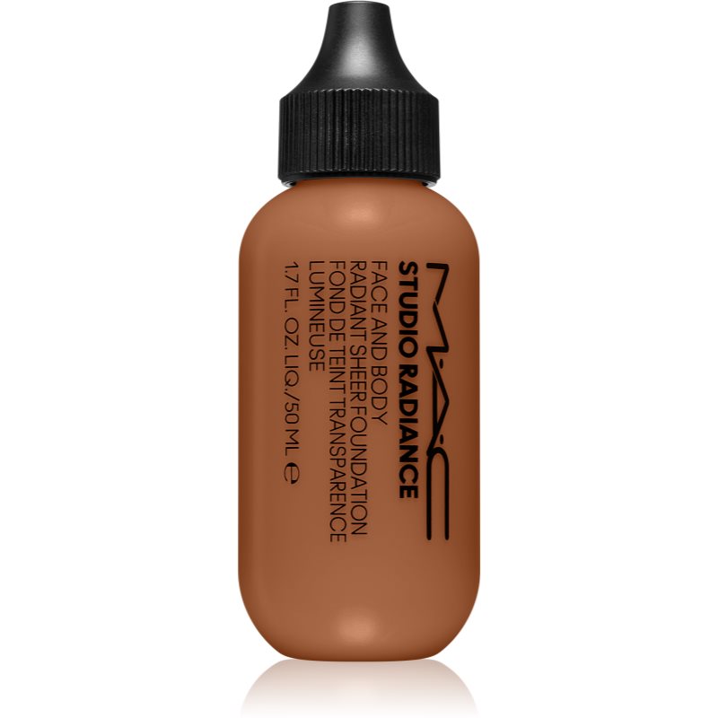 MAC Cosmetics Studio Radiance Face And Body Radiant Sheer Foundation Lightweight Foundation For Face And Body Shade C7 50 Ml