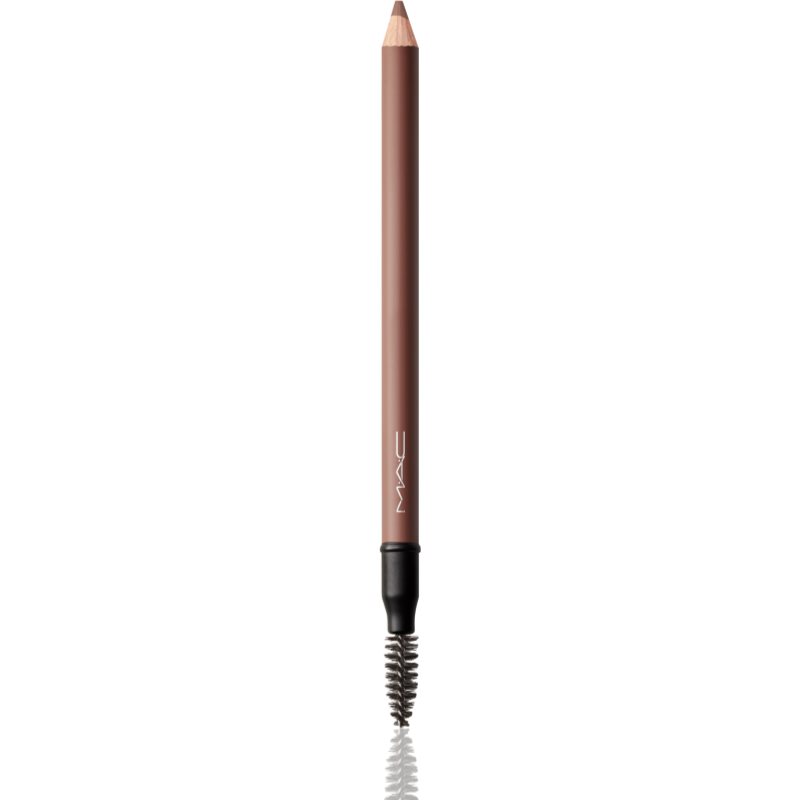 MAC Cosmetics Veluxe Brow Liner svinčnik za obrvi s krtačko odtenek Deep Brunette 1,19 g