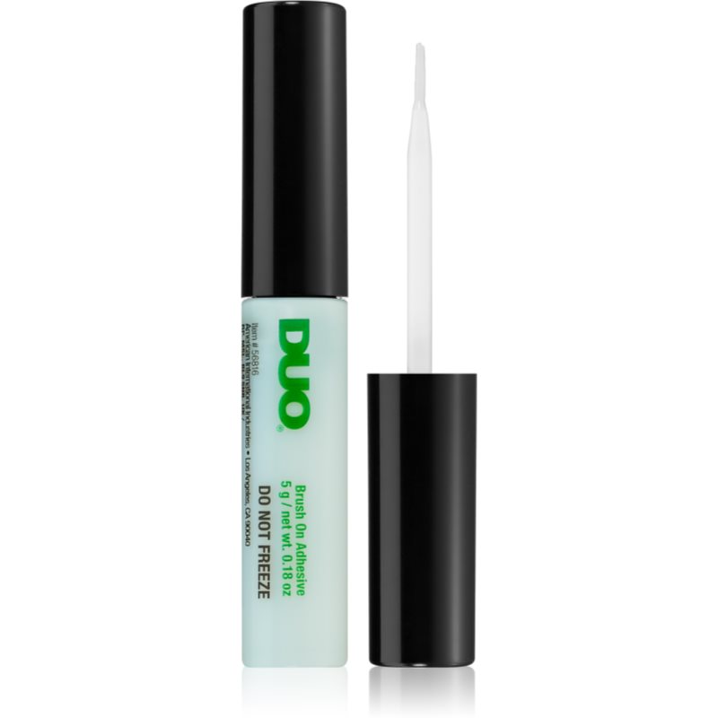 MAC Cosmetics Duo Brush On Striplash lepidlo na umělé řasy se štětečkem odstín White/Clear 5 g