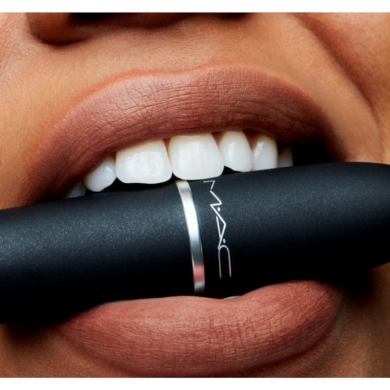 MAC Cosmetics Powder Kiss Lipstick Matt Lipstick Shade Impulsive 3 G
