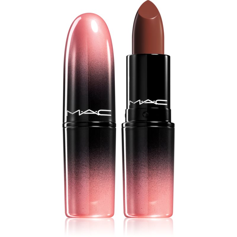 

MAC Cosmetics Love Me Lipstick атласна помада відтінок Dgaf