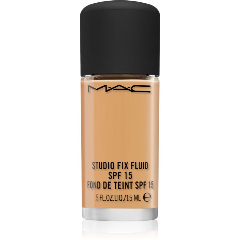MAC Cosmetics Mini Studio Fix Fluid матуючий тональний крем SPF 15 відтінок NC40 15 мл