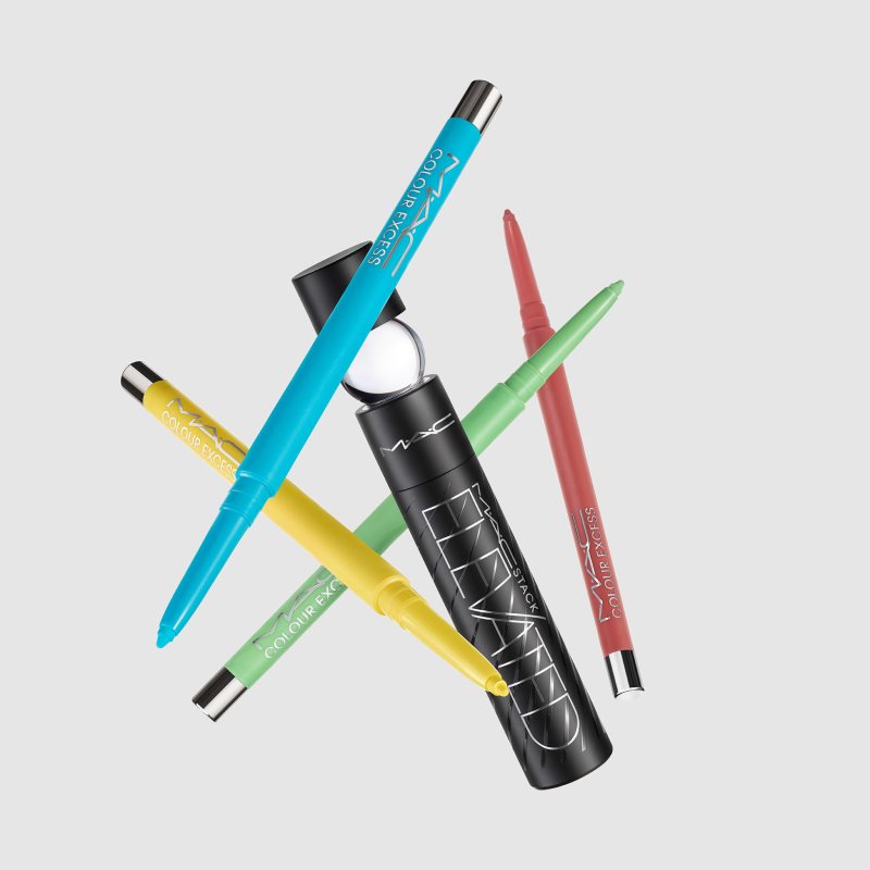 MAC Cosmetics Colour Excess Gel Pencil wodoodporny eyeliner w żelu odcień Nudge Nudge, Ink Ink 0,35 g