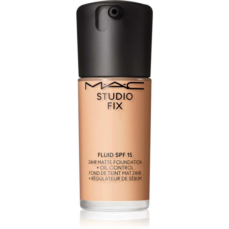 E-shop MAC Cosmetics Studio Fix Fluid SPF 15 24HR Matte Foundation + Oil Control matující make-up SPF 15 odstín C4 30 ml