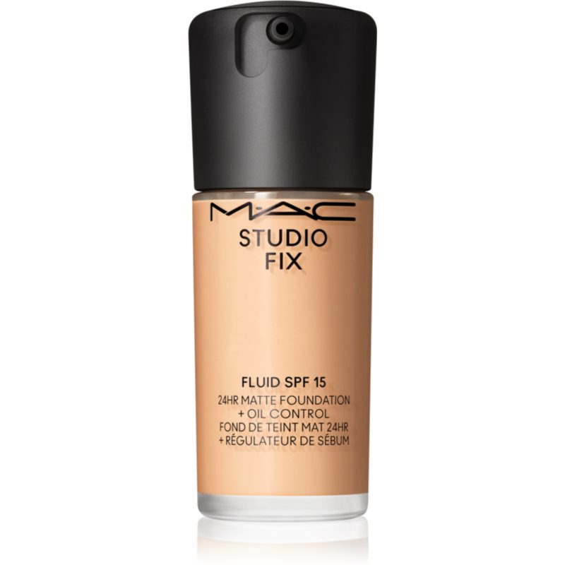 E-shop MAC Cosmetics Studio Fix Fluid SPF 15 24HR Matte Foundation + Oil Control matující make-up SPF 15 odstín NC17 30 ml
