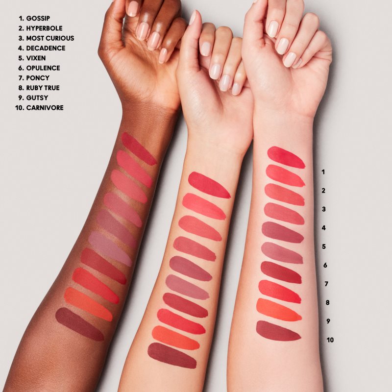 MAC Cosmetics Locked Kiss Ink 24HR Lipcolour lang anhaltender, matter, flüssiger Lippenstift Farbton Decadence 4 ml