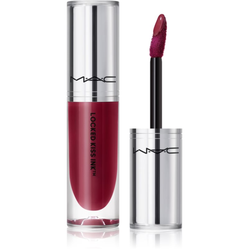 MAC Cosmetics Locked Kiss Ink 24HR Lipcolour Long-lasting Matt Liquid Lipstick Shade Vixen 4 Ml