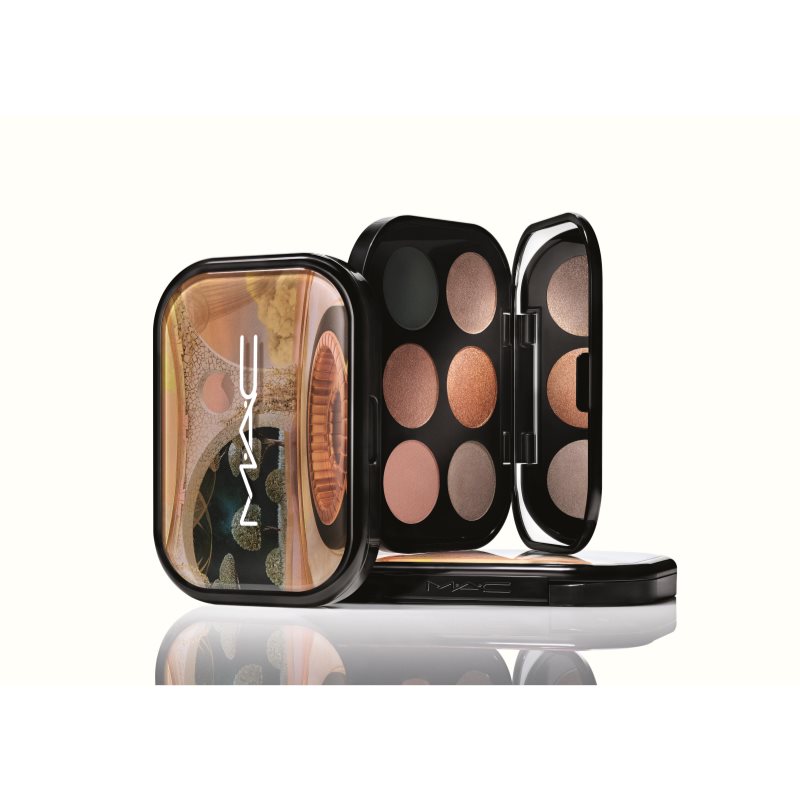 MAC Cosmetics Connect In Colour Eye Shadow Palette 6 Shades палетка тіней для очей відтінок Bronze Influence 6,25 гр
