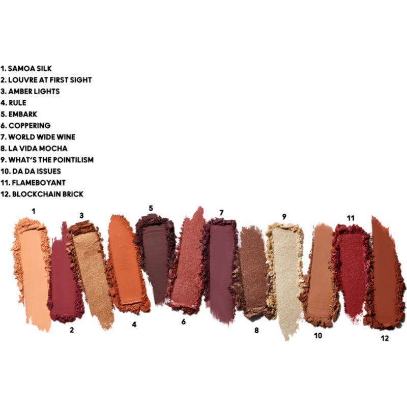 MAC Cosmetics Connect In Colour Eye Shadow Palette 12 Shades Eyeshadow Palette Shade Future Flame 12,2 G