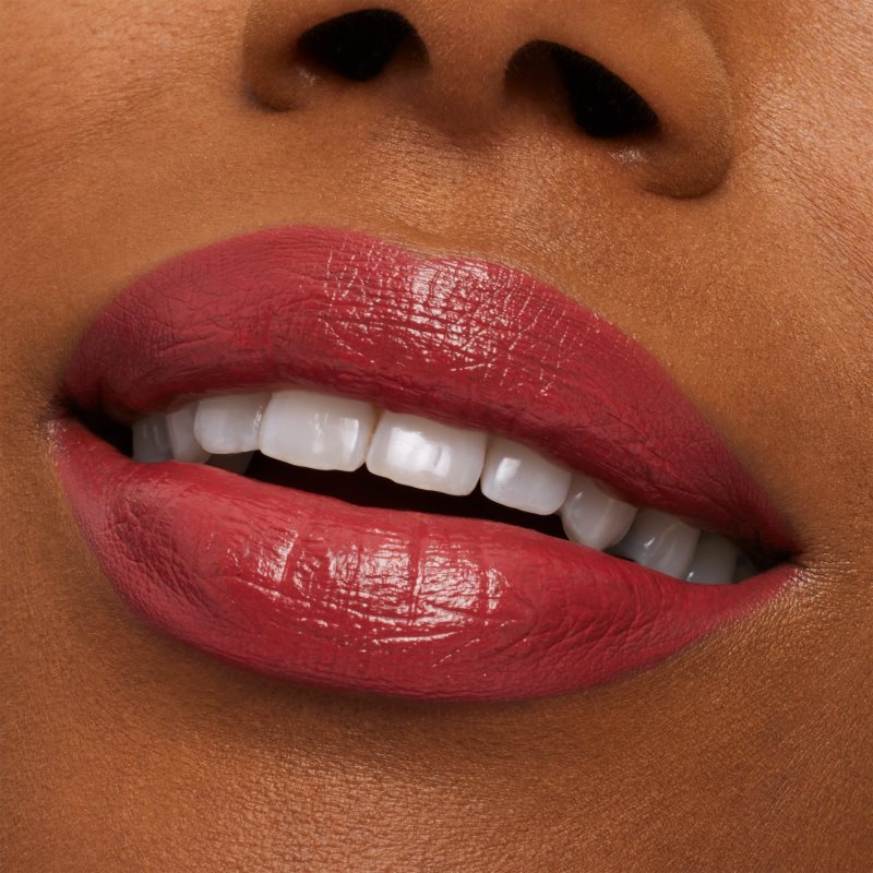 MAC Cosmetics MACximal Sleek Satin Lipstick Creamy Moisturising Lipstick Shade Brick-O-La 3,5 G