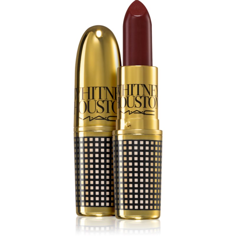 

MAC Cosmetics Whitney Houston Lipstick помада відтінок Nippy's Feisty Red