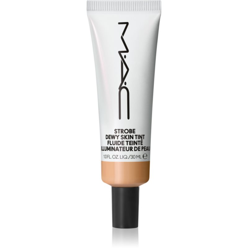 MAC Cosmetics Strobe Dewy Skin Tint тонізуючий зволожуючий крем відтінок Medium 4 30 мл