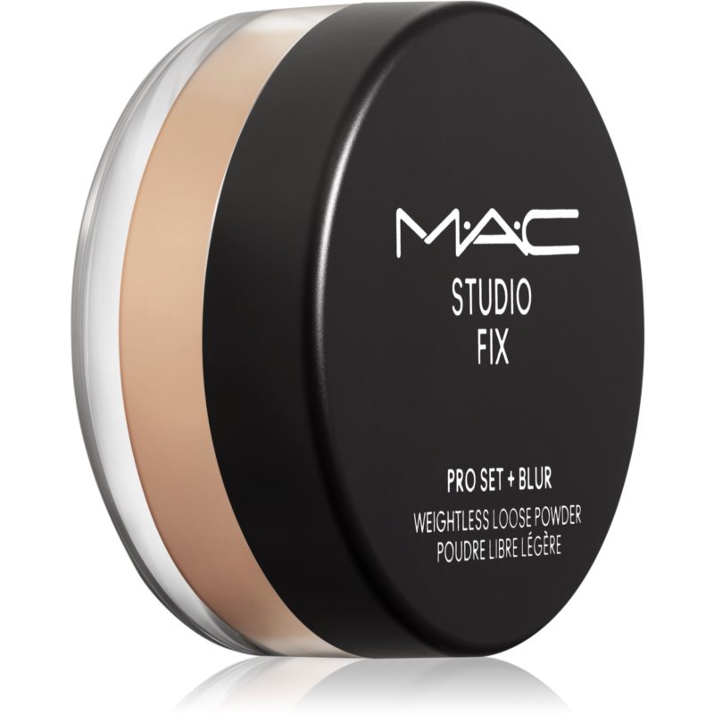 MAC Cosmetics Studio Fix Pro Set + Blur Weightless Loose Powder Mattifying Fixing Powder Shade Medium Deep 6,5 G