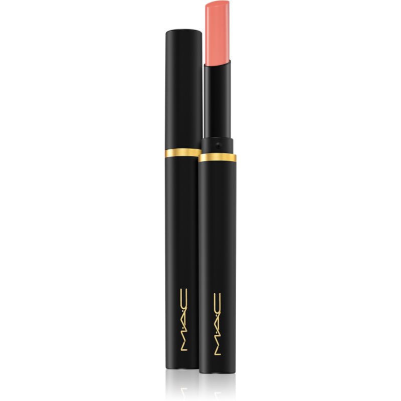 MAC Cosmetics Powder Kiss Velvet Blur Slim Stick moisturising matt lipstick shade Mull It Over 2 g
