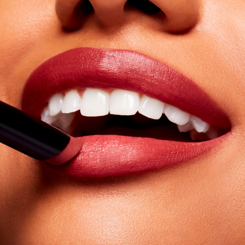 MAC Cosmetics Powder Kiss Velvet Blur Slim Stick Moisturising Matt Lipstick Shade Rose Mary 2 G