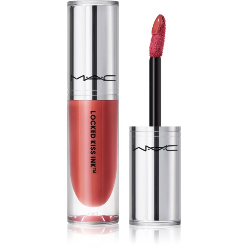 MAC Cosmetics Locked Kiss Ink 24HR Lipcolour Long-lasting Matt Liquid Lipstick Shade Mull It Over & Over 4 Ml