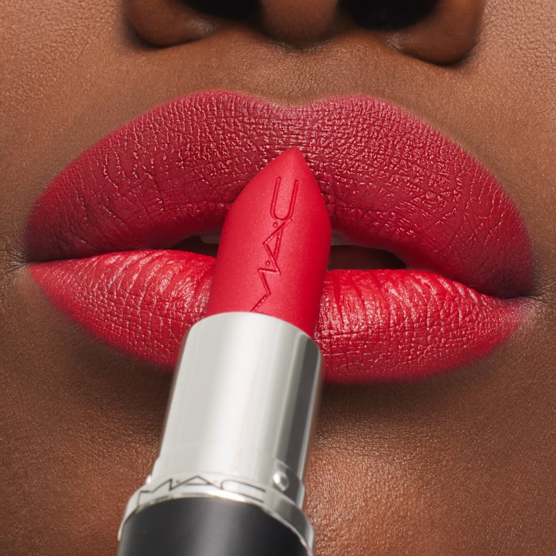MAC Cosmetics MACximal Silky Matte Lipstick matte lipstick shade Ruby Woo 3,5 g