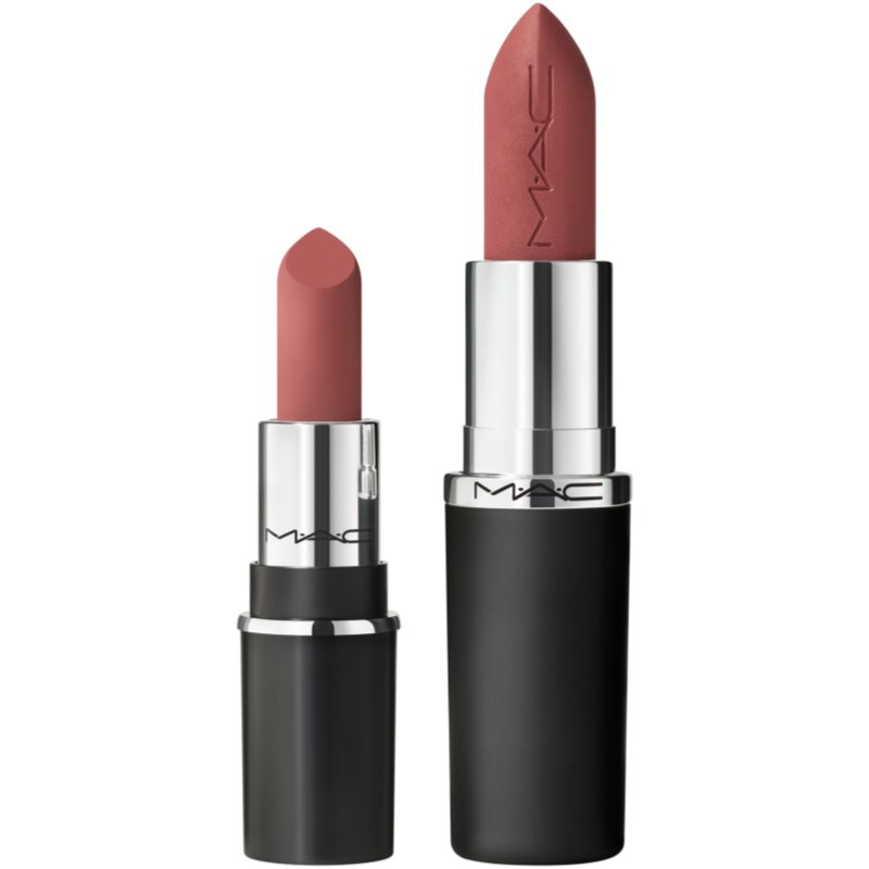 MAC Cosmetics Mini MACximal Silky Matte Lipstick matná rtěnka odstín Velvet Teddy 1,7 g