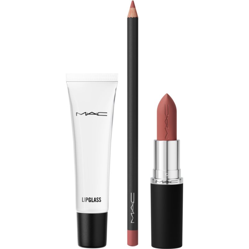 MAC Cosmetics Holiday Claim To Fame Lip Trio confezione regalo per le labbra colore Velvet Teddy