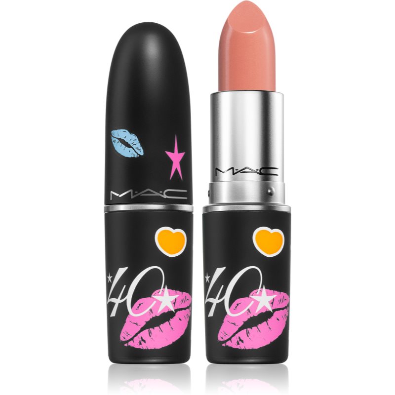 MAC Cosmetics 40 Years Of MAC! Satin Lipstick cremiger Lippenstift mit Satin-Finish Farbton Fleshpot 3 g