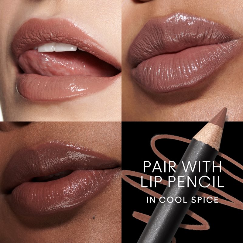 MAC Cosmetics Nudes Lustreglass Lipstick gloss lipstick shade Alone Time 3 g