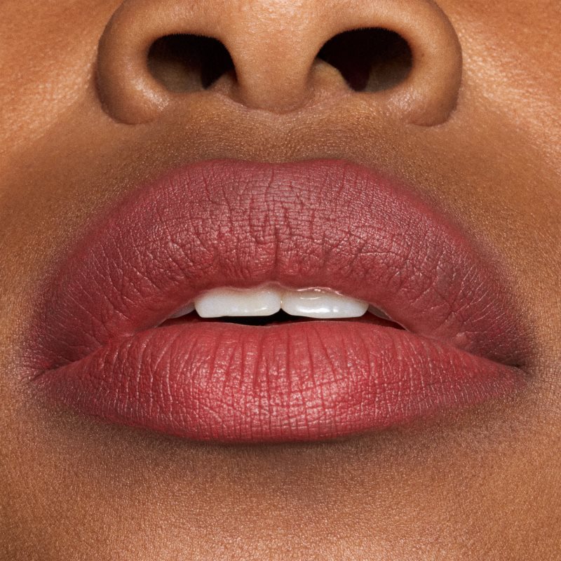 MAC Cosmetics Powder Kiss Hazy Matte matná rtěnka odstín Dubonnet Buzz 3.5 g (obrázek 5)