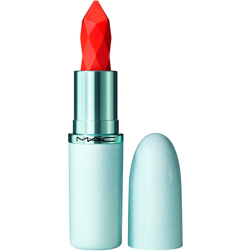 MAC Cosmetics Holiday MACximal Satin Lipstick cremiger hydratisierender Lippenstift Farbton Unexpected Red 3.5 ml