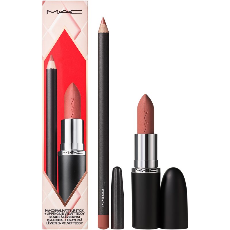 MAC Cosmetics Holiday Topsy-Teddy Lip Kit Geschenkset für Lippen