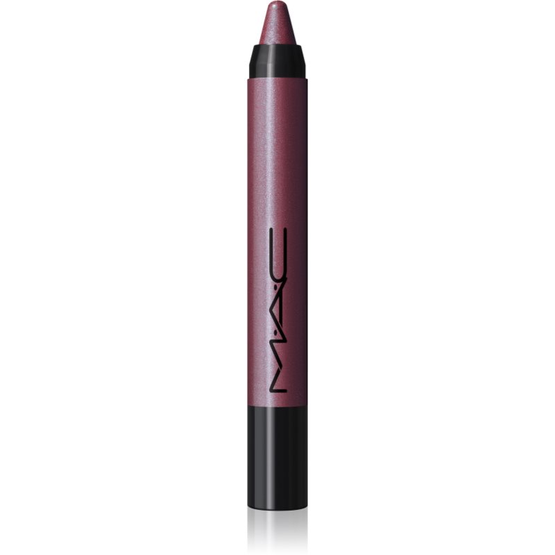 MAC Cosmetics Dazzlelips Crayon trblietavý rúž v ceruzke odtieň Cosmic Plum 1.8 g