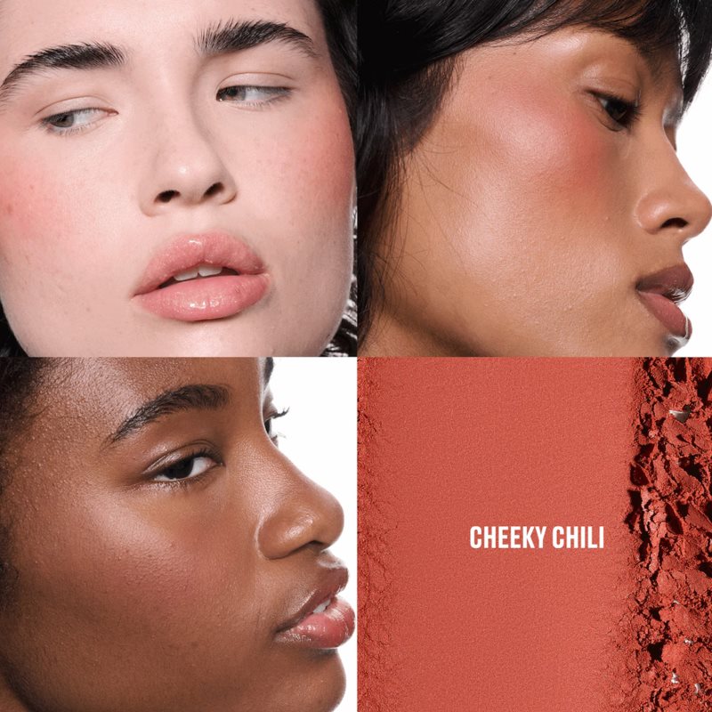 MAC Cosmetics Skinfinish Colourstruck Puder-Rouge Farbton Cheeky Chili 4.5 g (Bild 8)