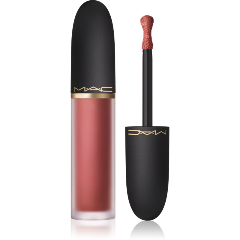 MAC Cosmetics Powder Kiss Lip + Cheek Mousse multifunktionelles Make-up für Gesicht und Lippen Farbton Velvet Teddy 5 ml