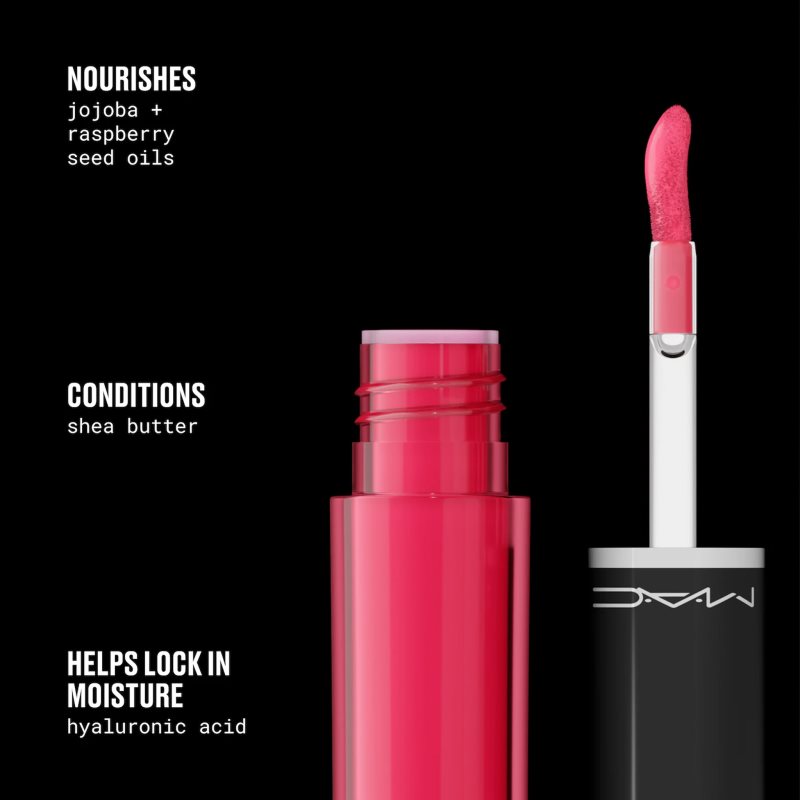 MAC Cosmetics Lustreglass Stainglass Lip Tint Lipcolor Farbton Soda Poppy 3 ml (Bild 8)
