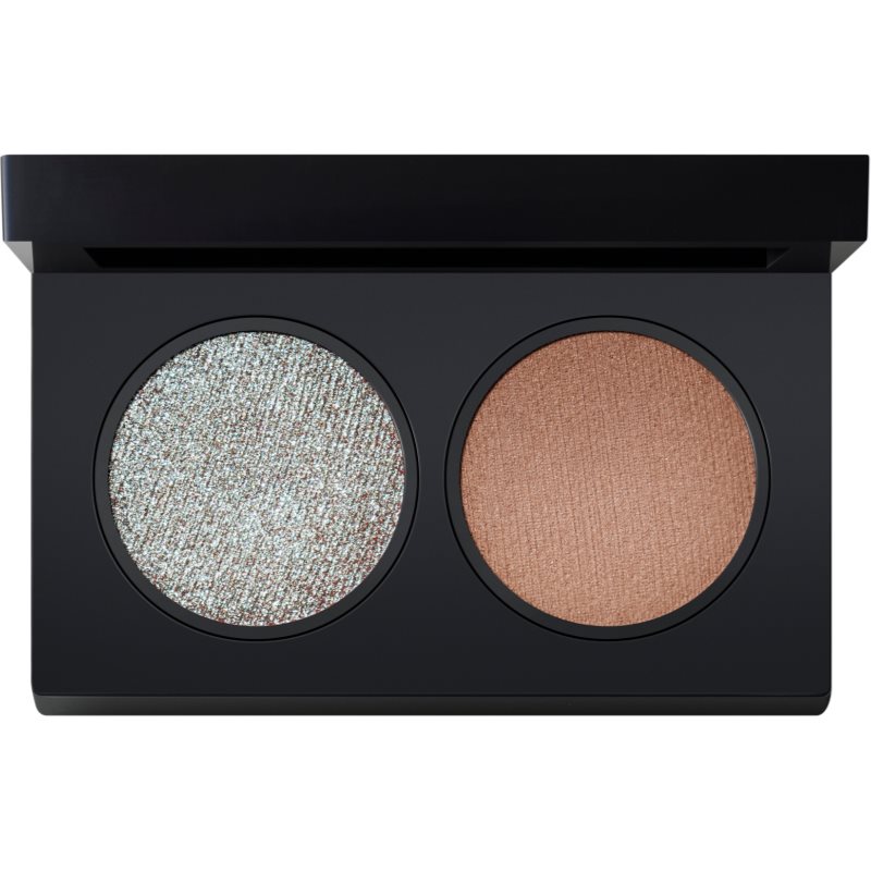 MAC Cosmetics Holiday Smoke   Ice Eye Shadow Duo eyeshadow shade Luxe   Luminious 2 g